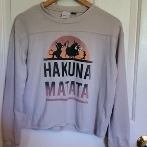 Disney Hakuna Matata Long-sleeved T-shirt